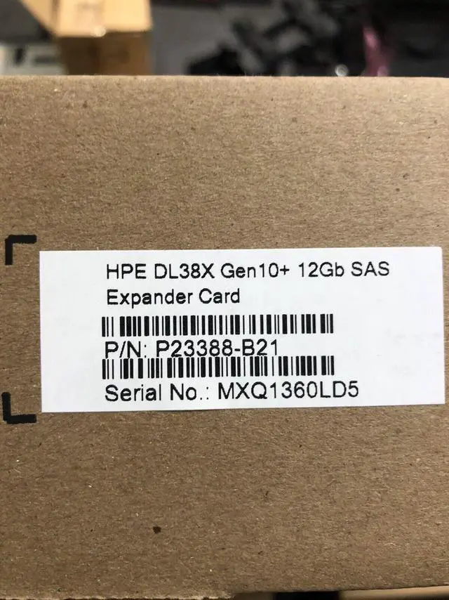 Alt view image 3 of 3 - (NOT FOR HOME PC!) HPE DL38X DL380 DL385 Gen10 Plus 12Gb SAS Expander Card P23388-B21 4LFF 8SFF etc