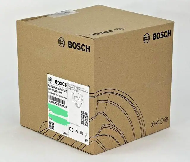 Alt view image 2 of 4 - Bosch NIN-73013-A3AS Flexidome IP Starlight 7000 VR 1MP HDR 3-9mm auto IP66 Dome