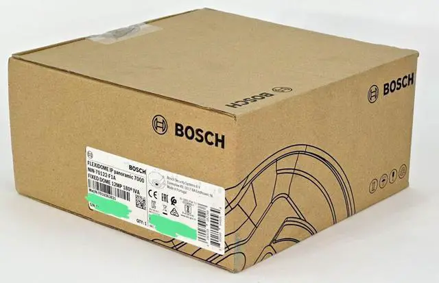 Main image of Bosch NIN-70122-F1A Flexidome IP 12MP 180 deg IVA Panoramic Camera Fixed Dome MP