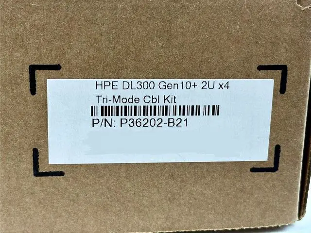Alt view image 3 of 4 - HPE ProLiant DL300 DL380 DL385 Gen10&Plus&V2 2U x4 Tri-Mode Cable Kit P36202-B21