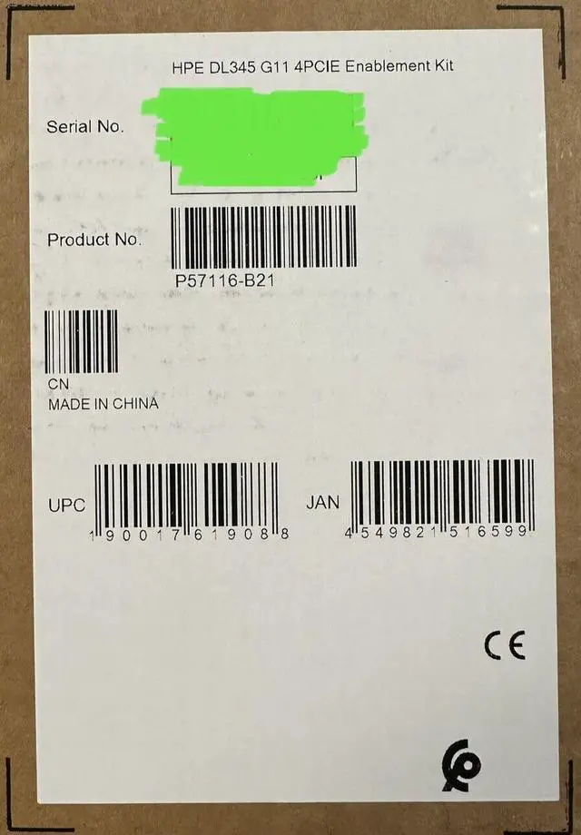 Alt view image 3 of 4 - HPE P57116-B21 ProLiant DL345 Gen11 4x PCIe x16 Enablement Kit Contains 2 Risers