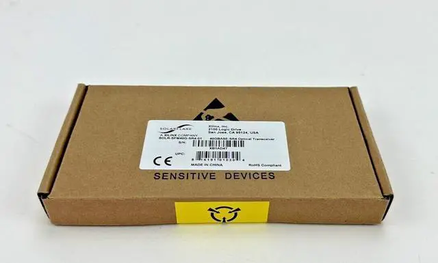 Main image of Solarflare 40GBASE-SR4 850nm QSFP+ Optical Transceiver SOLR-SFM40G-SR4-01