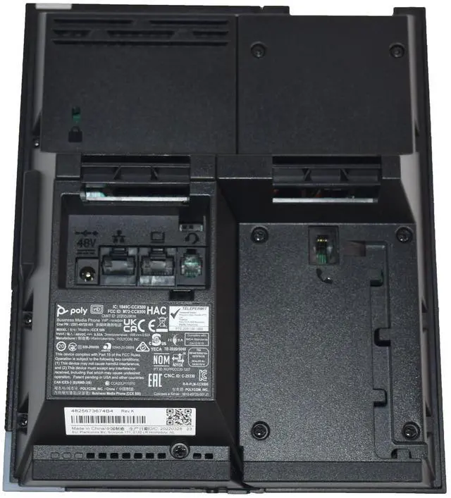 Alt view image 3 of 7 - Lot Of 10 Polycom CCX 500 5" Touchscreen 720x1280 Business Media VoIP Phone
