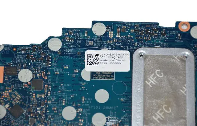 Alt view image 7 of 7 - Dell Inspiron 5502 Motherboard i7-1165G7 2.8GHz Quad-Core Integrated GPU W3XW5