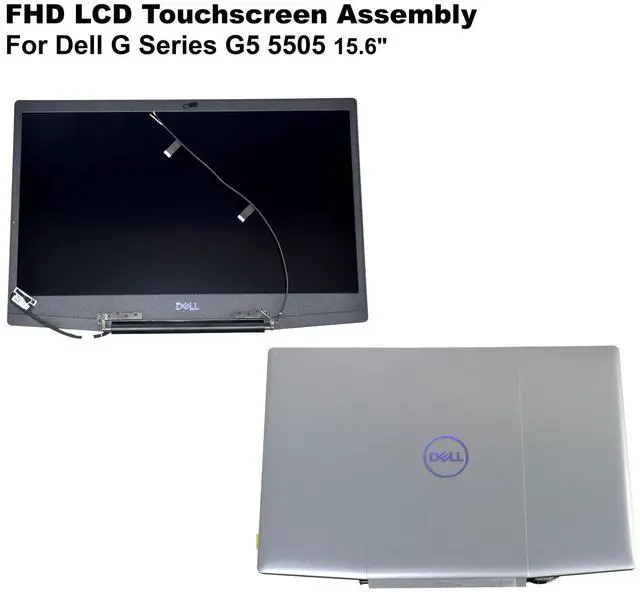 Alt view image 2 of 6 - Dell G Series G5 5505 15.6" FHD 144Hz LCD Display Assembly Matte Non-Touch W9YN1