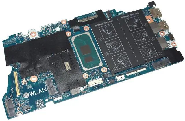 Alt view image 4 of 6 - Dell Inspiron 15 5501 Core i5-1035G1 Quad-Core 1.0GHz DDR4 Motherboard TG76R