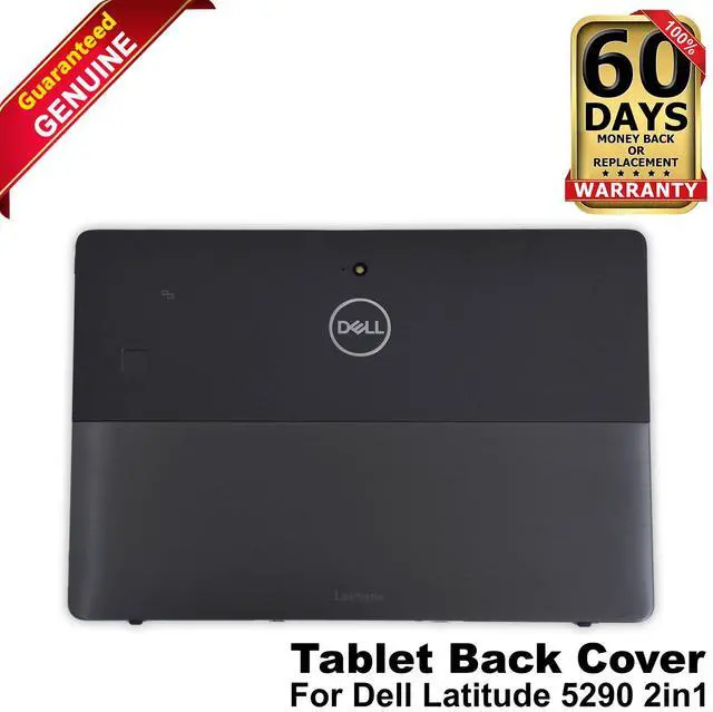Main image of Dell Latitude 5290 2-in-1 Tablet Back Cover Lid with FP Reader N2V00 KGP6R 2TNFF