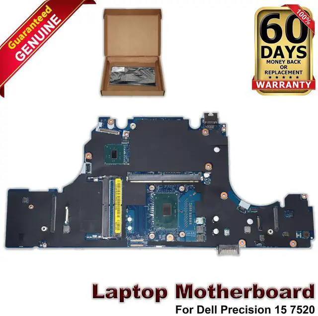 Main image of Dell Precision 7520 Motherboard with Intel i7-6820HQ 2.7GHz CPU - LA-E311P 9FRDM