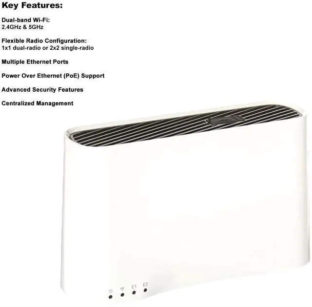 Alt view image 7 of 7 - Aruba AP-203RP Dual-Band 5GHz 802.11ac Wireless Access Point APINP203 JY714A