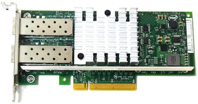 Alt view image 4 of 7 - Intel X520-DA2 Dual-Port SFP+ 10Gbps Ethernet Server Network Adapter