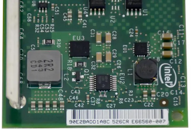 Alt view image 7 of 7 - Intel X520-DA2 Dual-Port SFP+ 10Gbps Ethernet Server Network Adapter