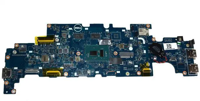 Alt view image 4 of 7 - Dell Latitude 3120 Motherboard Intel Celeron N5100 4GB RAM LA-K512P M0JC3
