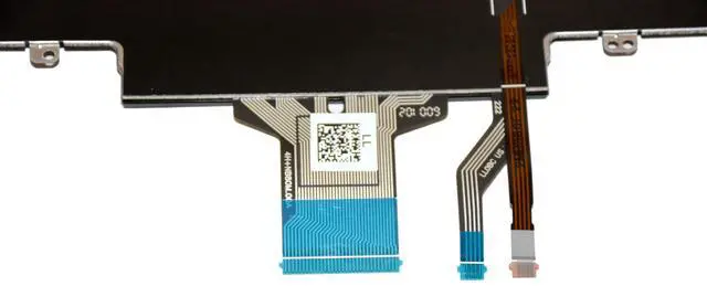 Alt view image 6 of 6 - Dell Latitude E5550 Precision 15 3510 7510 French Canadian Laptop Keyboard YM0K9