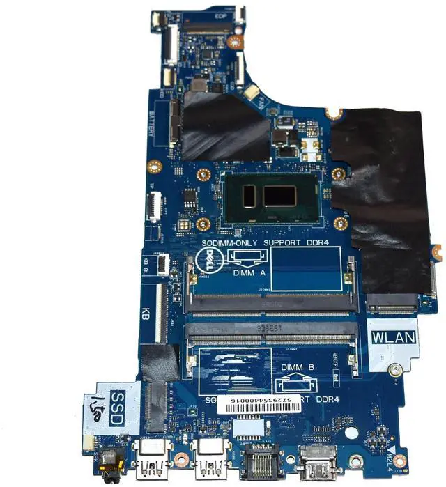 Alt view image 4 of 6 - Dell Inspiron 3481 3581 Motherboard Core i3-8130U 2.3GHz LA-G714P M5KN5 XXN5K
