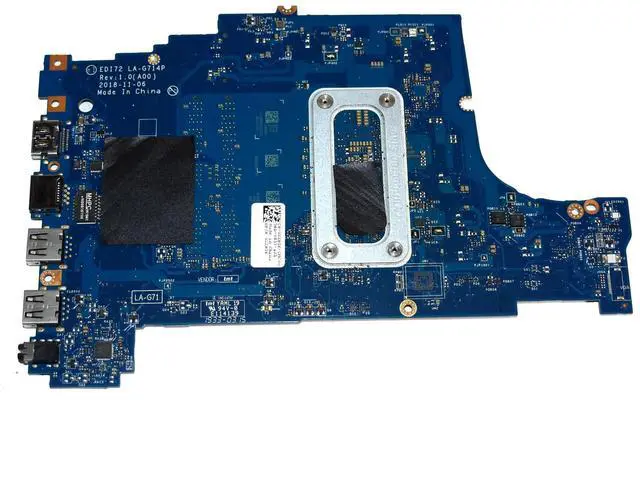 Alt view image 3 of 6 - Dell Inspiron 3481 3581 Motherboard Core i3-8130U 2.3GHz LA-G714P M5KN5 XXN5K
