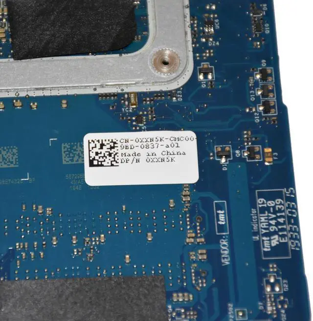 Alt view image 6 of 6 - Dell Inspiron 3481 3581 Motherboard Core i3-8130U 2.3GHz LA-G714P M5KN5 XXN5K