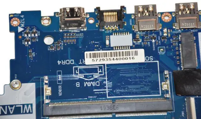 Alt view image 5 of 6 - Dell Inspiron 3481 3581 Motherboard Core i3-8130U 2.3GHz LA-G714P M5KN5 XXN5K