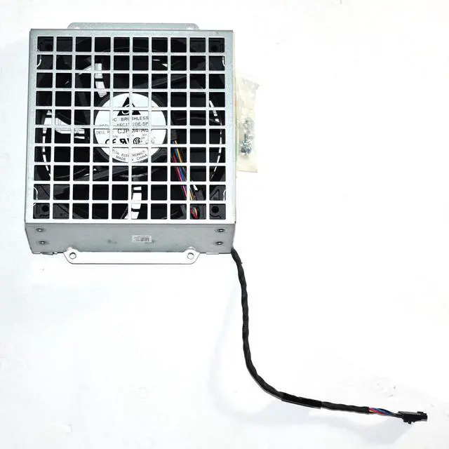Alt view image 4 of 7 - Dell PowerEdge T420 T430 T440 12V Rear Cooling Fan Cage Assembly V6712
