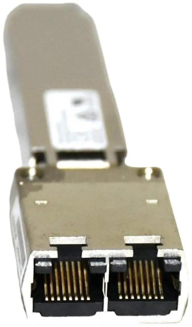Alt view image 3 of 7 - Lot of 2 HPE 10GBASE-T 2x RJ-45 Connectors 30m QSFP+ Transceiver 838327-B21