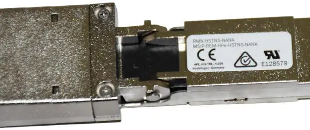 Alt view image 5 of 7 - Lot of 2 HPE 10GBASE-T 2x RJ-45 Connectors 30m QSFP+ Transceiver 838327-B21