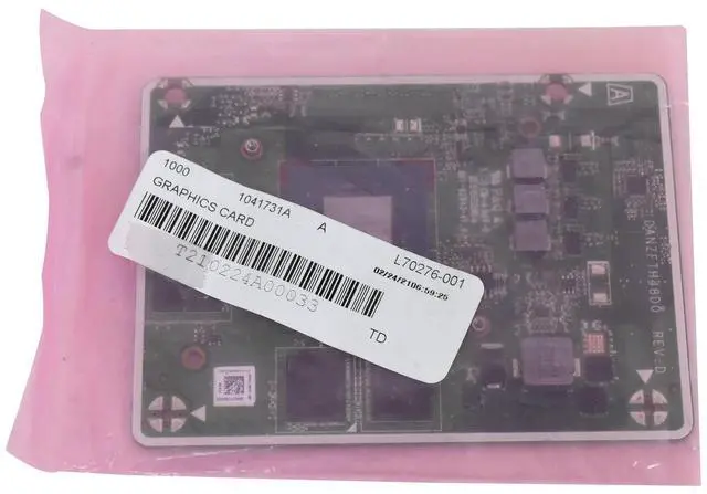 Alt view image 2 of 4 - HP L70276-001 Nvidia N18P-G0-MP GTX1650 4GB GDDR5 Laptop Graphics Card Module