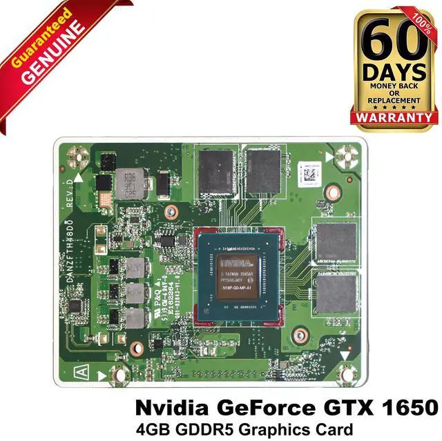 Main image of HP L70276-001 Nvidia N18P-G0-MP GTX1650 4GB GDDR5 Laptop Graphics Card Module