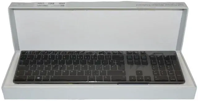 Alt view image 5 of 7 - Dell WK717 Premier Wireless Bluetooth Keyboard with USB Receiver *FRENCH LAYOUT*