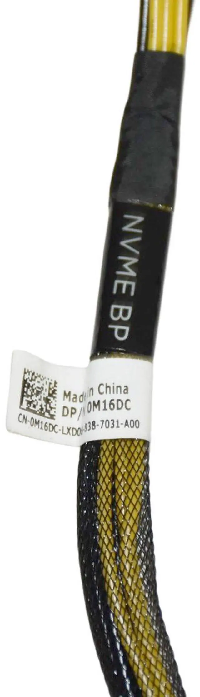 Alt view image 3 of 5 - Lot of 5 Dell 35cm Backplane Power Cable NVMe 1x 8-pin to 1x 8-pin T640 M16DC