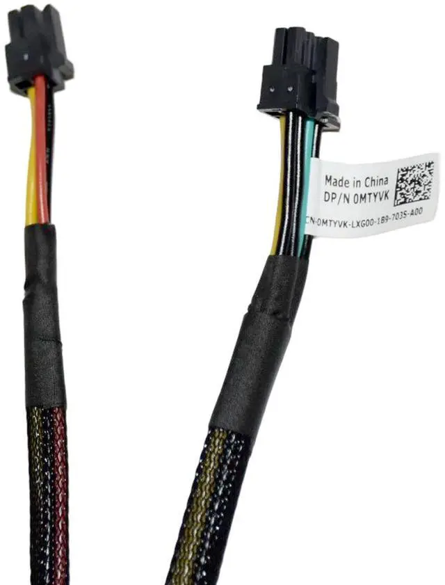 Alt view image 7 of 7 - Lot of 25 Dell PowerEdge T620 T630 Server 12-Pin Backplane Power Cable MTYVK