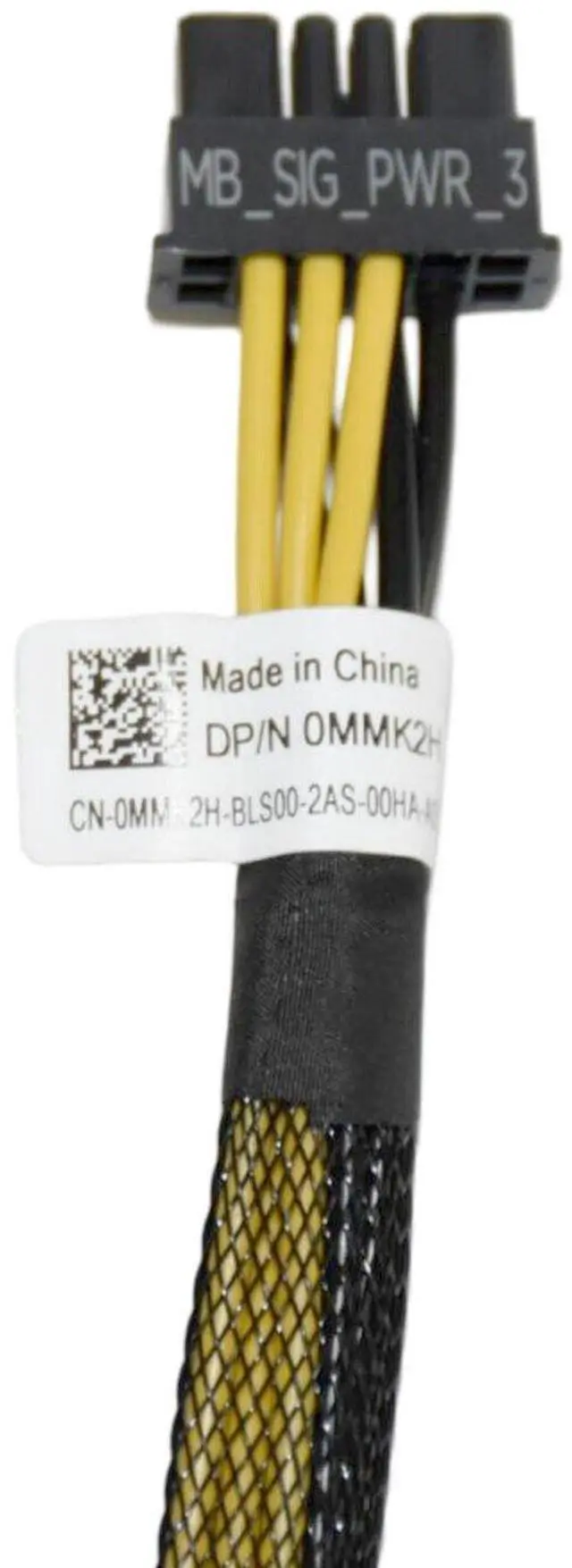 Alt view image 3 of 5 - Lot of 25 Dell PowerEdge R750 12Pin Power Cable for NVIDIA H100 GPU Slot 7 MMK2H