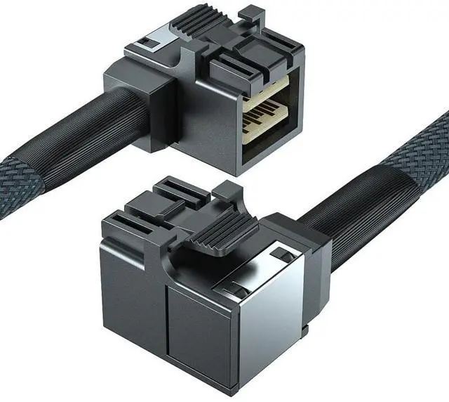 Alt view image 3 of 7 - (NOT FOR HOME PC!) Lot of 4 Dell PowerEdge R240 3.5-inch x4 SFF-8643 PERC Mini-SAS HD Cable 882WV