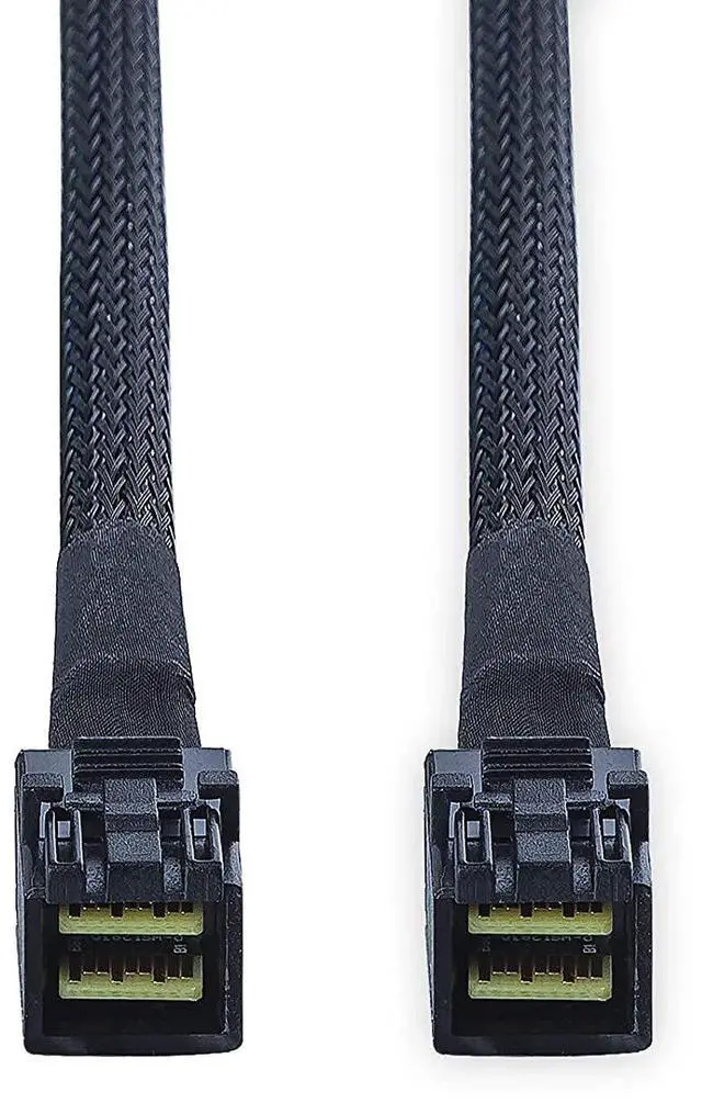 Alt view image 7 of 7 - (NOT FOR HOME PC!) Lot of 4 Dell PowerEdge R240 3.5-inch x4 SFF-8643 PERC Mini-SAS HD Cable 882WV