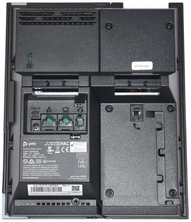 Alt view image 4 of 6 - Poly Polycom CCX 500 Media Phone Teams