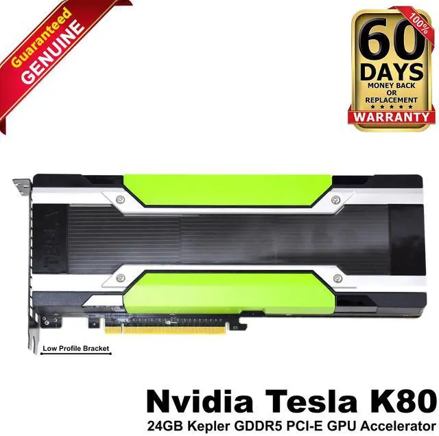 Main image of Dell Nvidia Tesla K80 GPU 24GB GDDR5 Server Accelerator Graphics Card HHCJ6