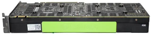 Alt view image 4 of 5 - Dell Nvidia Tesla K80 GPU 24GB GDDR5 Server Accelerator Graphics Card HHCJ6