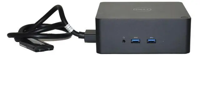 Alt view image 6 of 7 - Dell Precision 7730 USB-C Thunderbolt Docking Station W/ Charger K16A TB18DC