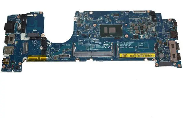 Alt view image 5 of 7 - Dell Latitude 7480 Intel Core i5-7300U 2.6GHz DDR4 Motherboard LA-E132P MWGPY