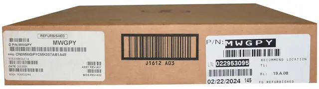 Alt view image 7 of 7 - Dell Latitude 7480 Intel Core i5-7300U 2.6GHz DDR4 Motherboard LA-E132P MWGPY