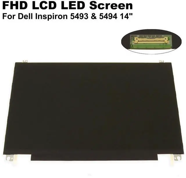 Alt view image 3 of 7 - Genuine Dell Inspiron 5493 5494 14" FHD LCD Widescreen with Rails 6T00P 06T00P