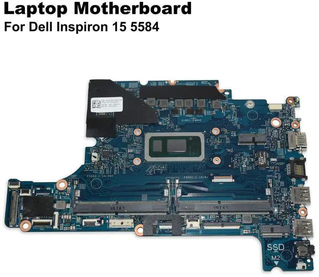 Alt view image 3 of 7 - Genuine Dell Inspiron 5584 Core i5-8265U Quad-Core 1.6GHz DDR4 Motherboard F62D6