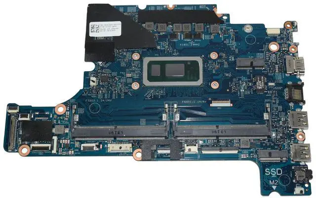 Alt view image 6 of 7 - Genuine Dell Inspiron 5584 Core i5-8265U Quad-Core 1.6GHz DDR4 Motherboard F62D6