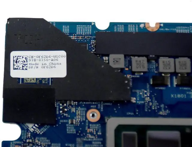 Alt view image 7 of 7 - Genuine Dell Inspiron 5584 Core i5-8265U Quad-Core 1.6GHz DDR4 Motherboard F62D6