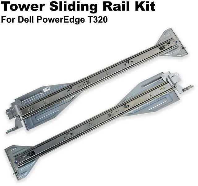 Alt view image 3 of 7 - Dell PowerEdge T630 T640 3U V2 Sliding Ready Rail Kit 8MVV0 Y5VX8 D2K5P