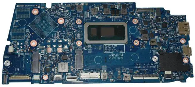 Alt view image 7 of 7 - Dell Inspiron 5391 Laptop Motherboard Core i5-10210U Quad-Core DDR3 5V5NC