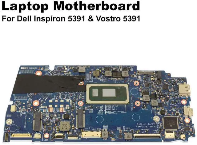 Alt view image 2 of 7 - Dell Inspiron 5391 i5-10210U Quad-Core 8GB DDR3 Laptop Motherboard 5V5NC