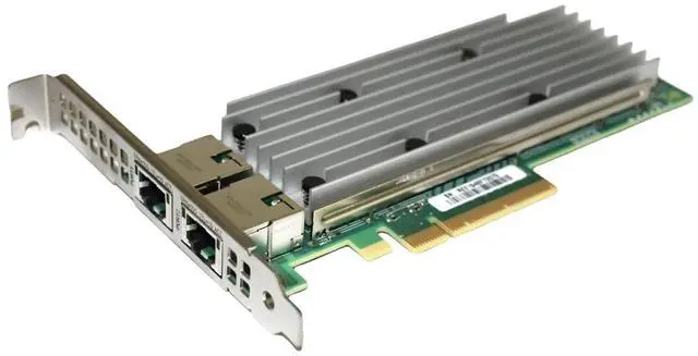Alt view image 6 of 7 - Dell QLogic QL41132 2-Ports 10GbE RJ-45 PCIe High Profile Network Card NV5
