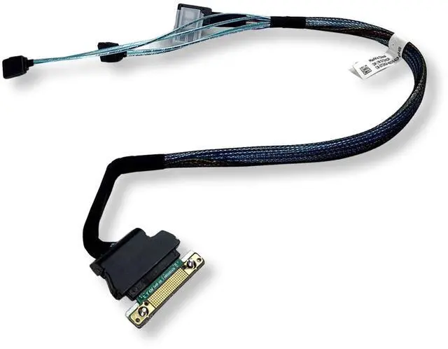 Alt view image 4 of 7 - (NOT FOR HOME PC!) Genuine Dell PowerEdge R430 MINI SAS SATA SSD BP to PERC Cable Black 72HGP