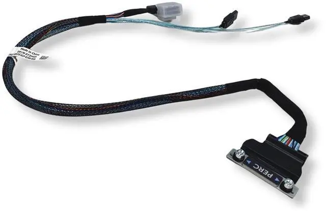 Alt view image 5 of 7 - (NOT FOR HOME PC!) Genuine Dell PowerEdge R430 MINI SAS SATA SSD BP to PERC Cable Black 72HGP