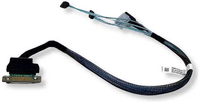 Alt view image 7 of 7 - (NOT FOR HOME PC!) Genuine Dell PowerEdge R430 MINI SAS SATA SSD BP to PERC Cable Black 72HGP