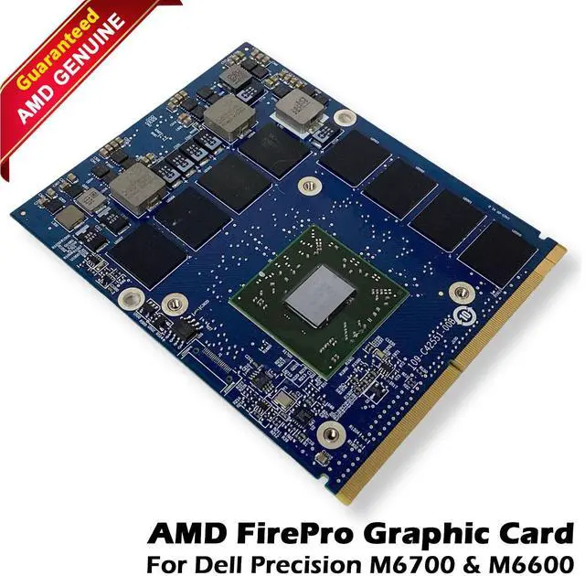 Main image of Dell Precision M6700 M6600 AMD FirePro M6000 2GB Video Graphics Card FHC4H